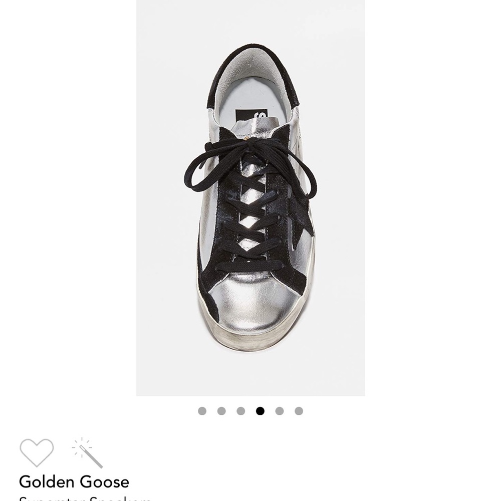 Golden Goose Silver Women's Sneakers
